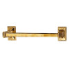 Alno Geometric A7920-12-PA Towel Bar Transitional in Polished Antique