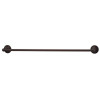 Towel Bar Traditional in Chocolate Bronze