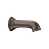 7-1/4in Tub Spout with Slip Fit CC Connection (Less Diverter) in Oil Rubbed Bronze
