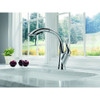 Delta 4153-DST Single Handle Water Efficient Pull-Out Kitchen Faucet in Polished Chrome