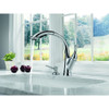 Delta 4153-DST Single Handle Water Efficient Pull-Out Kitchen Faucet in Polished Chrome