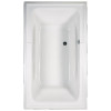 72-in x 42-in Drop-In Acrylic EcoSilent Everclean Whirlpool