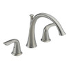 Delta T2738-SS Roman Tub Filler in Brilliance Stainless
