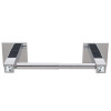 Alno Contemporary II Crystal C8460-PC Modern Tissue Holder in Polished Chrome