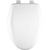 Bemis 1250TTA 000 Plastic Elongated Toilet Seat in White Bemis 1250TTA 000 Plastic Elongated Toilet Seat in White