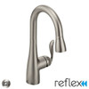 Moen 5995SRS Single Handle Pulldown Bar Faucet in Spot Resist Stainless