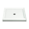 Shower Base 36-in L x 36-in W with Center Drain in White Shower Base 36-in L x 36-in W with Center Drain in White