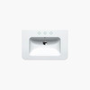 Up 80 Washbasin in White Up 80 Washbasin in White