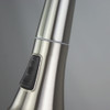 Pull Out Kitchen Faucet with Single Handle, Luxe Stainless/Black