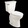 Right Height Elongated 10 Inch Rough-In 1.28 Gpf 2-Piece Toilet, in White