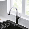 Kitchen Faucet With Pull-Down Spray 1.5 gpm in Anthracite/Stainless
