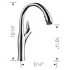 Blanco 442038 Kitchen Faucet With Pull-Down Spray 1.5 gpm in Chrome