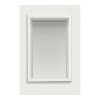 7-1/2-in x 11-in Recessed Shampoo Caddy in Matrix White
