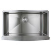 35.875-in x 22-in x 10-in 16 Gauge Super Single Bowl, Farmhouse Stainless Steel Kitchenl Sink, Undermount Installation