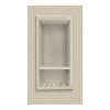 7-1/2-in x 15-in Recessed Shampoo Caddy in Desert Earth