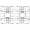 Bottom Stainless Steel Sink Grid Set for FUDC332010, FUDF332010, FUDH332010, FUDM331810, FUDR332010 Fireclay Kitchen Sinks