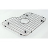 25-in x 22.02-in x 9-in 16 Gauge Single Bowl, Stainless Steel Kitchen Sink, Drop-in Installation with 1-Hole, with Grid, Strainer, Installation Kit