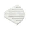 5-1/2-in Corner Soap Dish in Matrix White