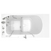 American Standard SS9OD5230LA-WH-PC 30-in. x 52-in. Outward Opening Door Walk-In Air Massage Bathtub with Tub Faucet in White