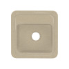 18-in x 18-in Solid Surface Kitchen Sink with Single Bowl, Drop-in Installation, in Matrix Sand