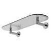 18in Tempered Shelf in Polished Chrome