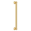 Rohl 1251IB 24-in Decorative Grab Bar in Italian Brass
