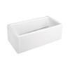 30" Apron Kitchen Sink, in Canvas White