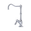 Rohl A1435LMAPC-2 Acqui Column Spout Filter Faucet with Metal Lever Handle, Polished Chrome