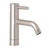 Single Hole Lavatory Faucet with Industrial Metal Levers in Satin Nickel