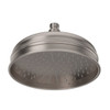 Rohl 1037/8STN 9-in Rain Showerhead, Satin Nickel