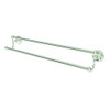 Ginger 1122-24/PN 24in Double Towel Bar in Polished Nickel Ginger 1122-24/PN 24in Double Towel Bar in Polished Nickel