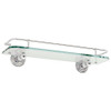 18in Glass Shelf in Oil Rubbed Bronze 18in Glass Shelf in Oil Rubbed Bronze