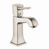 Hansgrohe 31300821 Metropol Classic Single-Hole Faucet 110 with Pop-Up Drain, 1.2 GPM, In Brushed Nickel Hansgrohe 31300821 Metropol Classic Single-Hole Faucet 110 with Pop-Up Drain, 1.2 GPM, In Brushed Nickel