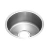 Elkay KF-ELUH12FB 14.375-in X 14.375-in Stainless Steel Undermount Kitchen Sink Kit