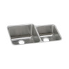 Elkay KF-ELUH3121R 30.75-in X 21-in Stainless Steel Undermount Kitchen Sink Kit