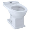 Toto CT494CEFG#01 Elongated Universal Height Toilet Bowl with CeFiONtect in Cotton
