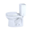 1.0 GPF Two-Piece Round Toilet with Single Flush and Right Hand Trip Lever in Cotton 1.0 GPF Two-Piece Round Toilet with Single Flush and Right Hand Trip Lever in Cotton