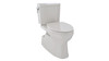 1.0 GPF Two-Piece Elongated Toilet with Single Flush in Sedona Beige