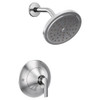 Single Handle Posi-Temp Pressure Balance Shower Trim Kit with Eco-Perfomance Showerhead in Chrome