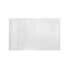 Transolid FL4832L-31 FL-Series Linear 48-in x 32-in Rectangular Alcove Shower Base with Left Hand Drain in White