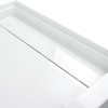 Transolid FL4832L-31 FL-Series Linear 48-in x 32-in Rectangular Alcove Shower Base with Left Hand Drain in White