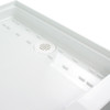 Transolid FL4832L-31 FL-Series Linear 48-in x 32-in Rectangular Alcove Shower Base with Left Hand Drain in White