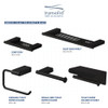 Transolid MSD16-BK Soap Dish, In Black
