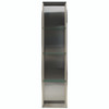 58.5-in Storage Pod, In Stainless Steel/Sea Shore