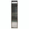 58.5-in Storage Pod, In Stainless Steel/Dover Stone