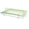 Ginger 2808/SN Double Post Toilet Paper Holder in Satin Nickel Ginger 2808/SN Double Post Toilet Paper Holder in Satin Nickel