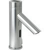 Electronic Solar Bathroom Faucet with Side Mixer in Chrome