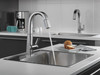 Delta 9993-AR-DST Pivotal Single Handle Bar Faucet in Arctic Stainless