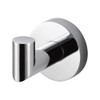 3-Piece Bathroom Accessory Kit Including a robe hook, a toilet paper holder, and a 24-in towel bar, in Polished Chrome