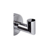 3-Piece Bathroom Accessory Kit Including a robe hook, a toilet paper holder, and a 24-in towel bar, in Polished Chrome